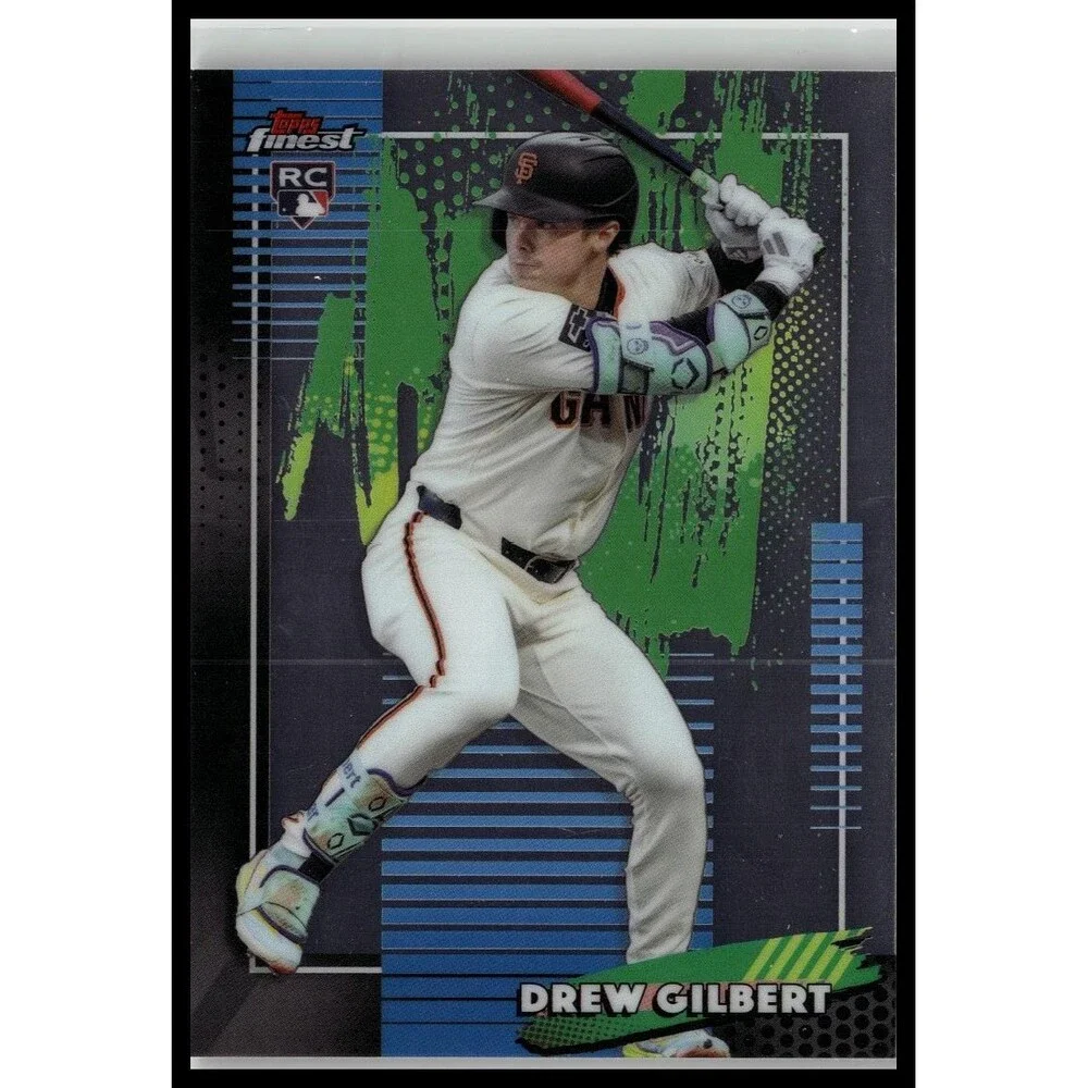 2026 Finest Drew Gilbert Common Base Rookie RC Giants
